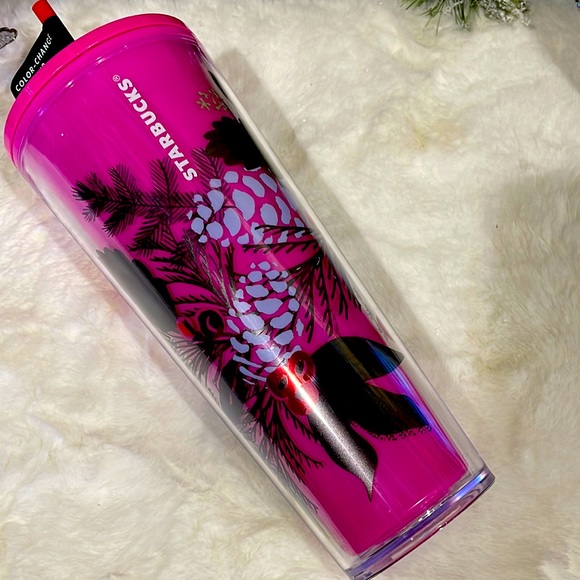 NWT 24oz holiday color changing tumbler - Picture 2 of 5